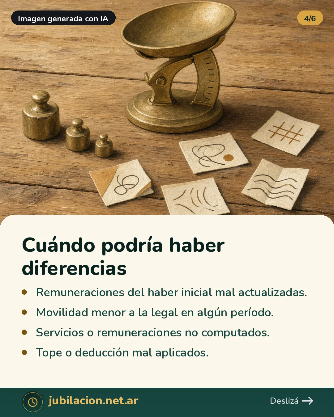 Balanza antigua con pesas y papeles con garabatos