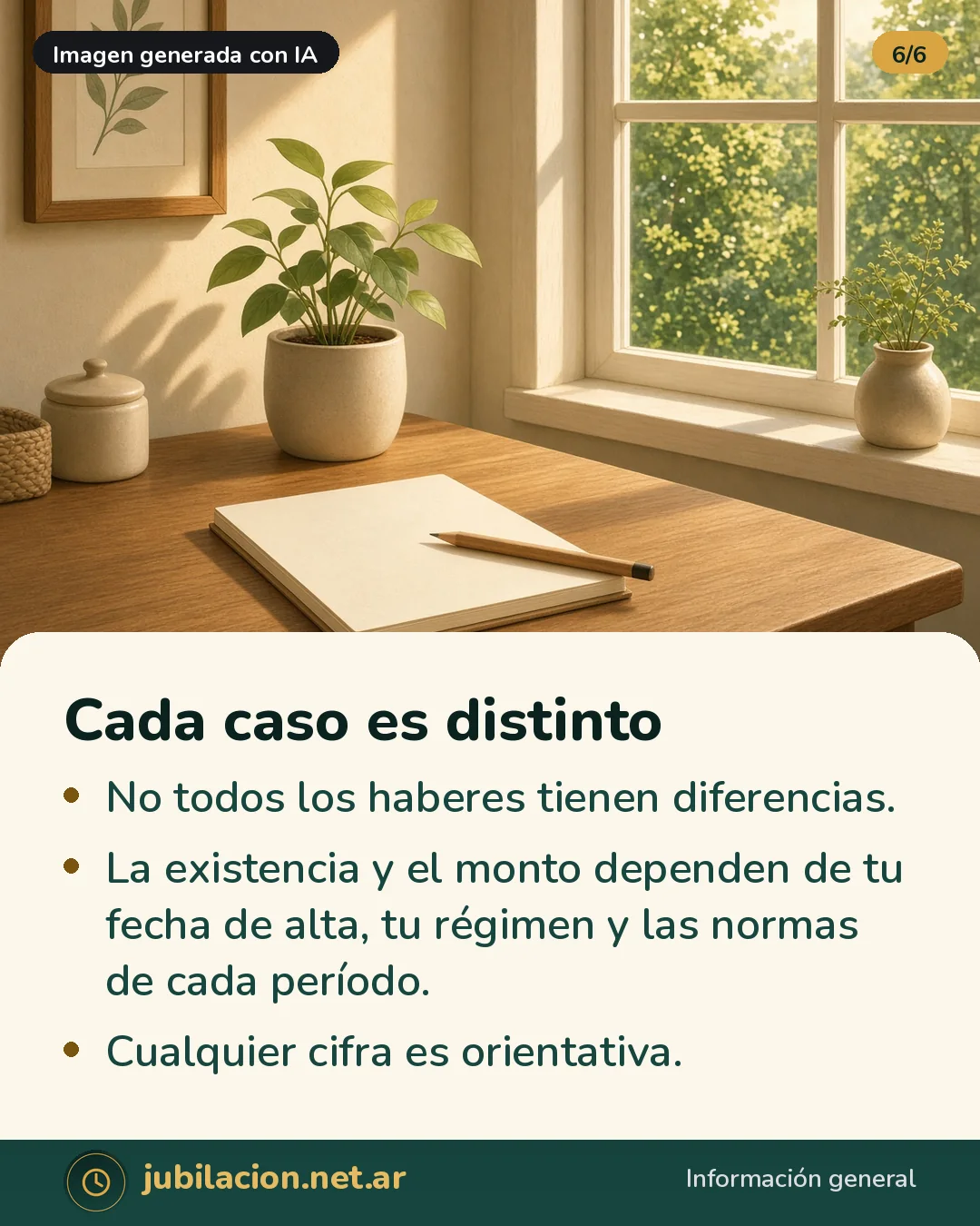 Cuaderno y un lápiz sobre un escritorio junto a una ventana